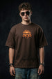आर्य Brown Puff Printed Exclusive T-shirt Epic Collection