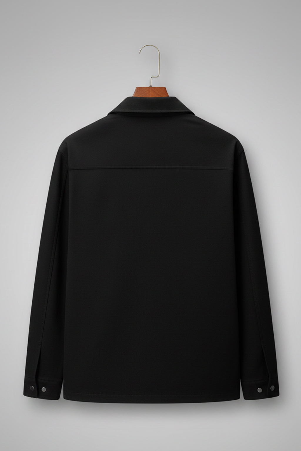 Veirdo Exclusive Black Premium Button Detail Exclusive Shacket