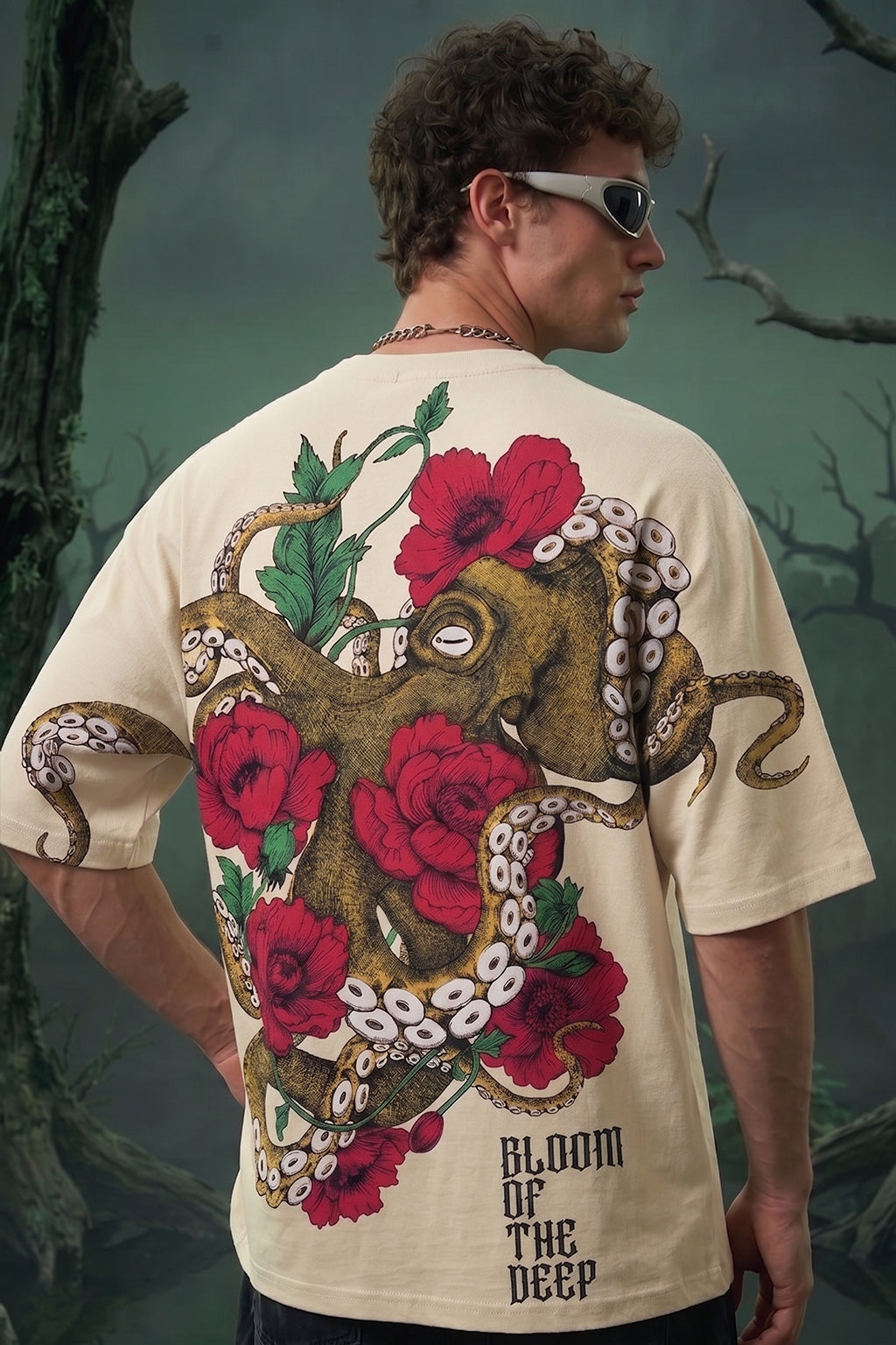 Octopus Swanwhite 3D Puff Print Exclusive T-shirt Supreme Edition