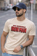 Ironman Swanwhite Regular Fit Printed T-shirt