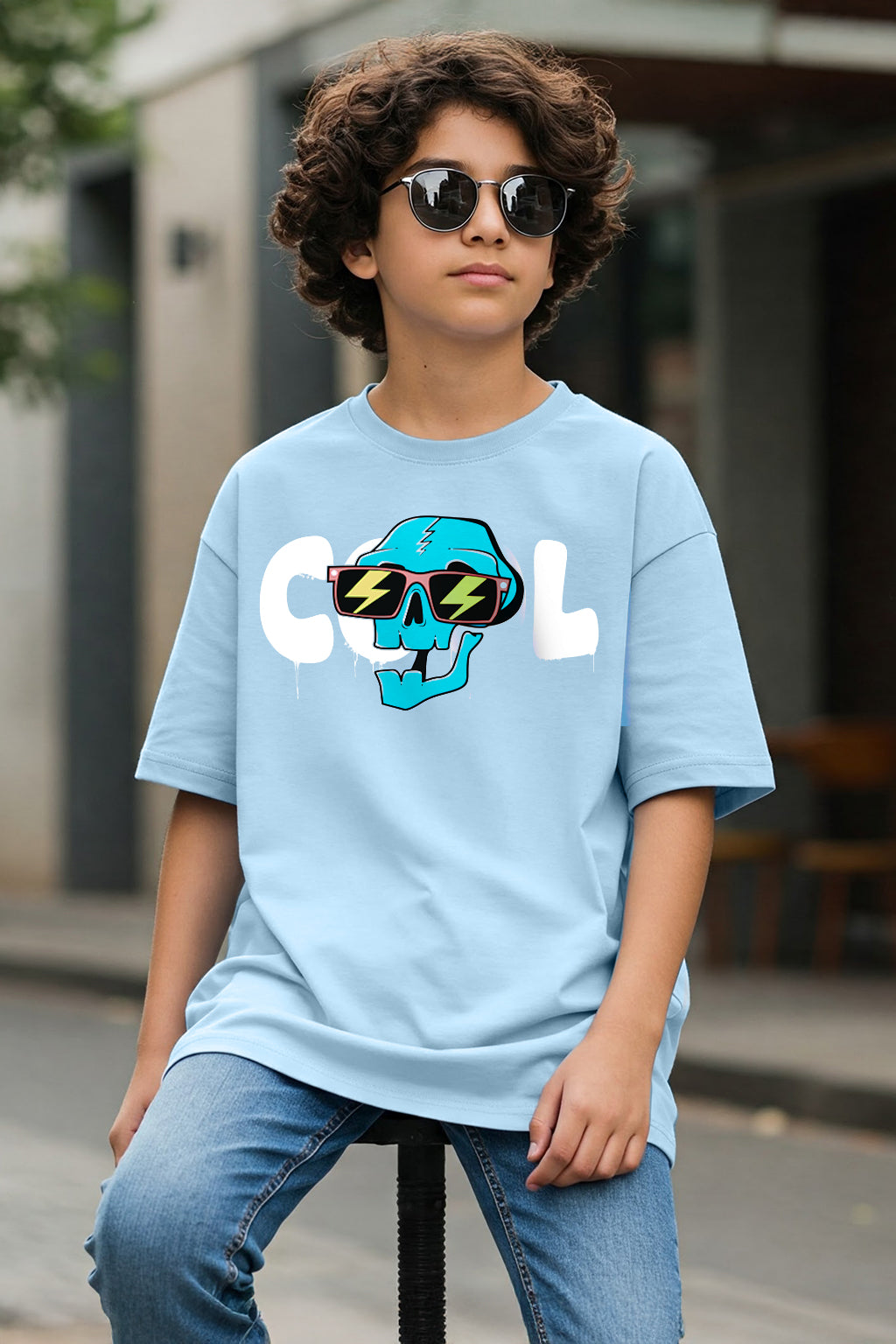 Cool Dutch Canal Oversized Graphic Printed Boys T-shirt