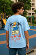 Hawai Surfing Dutchcanal Oversized Graphic Back Printed Boys T-shirt