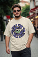 Truth Beige Chest Plus Size Graphic Printed Tshirt