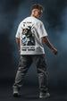Star Wars White Oversized Back Graphic Printed T-shirt