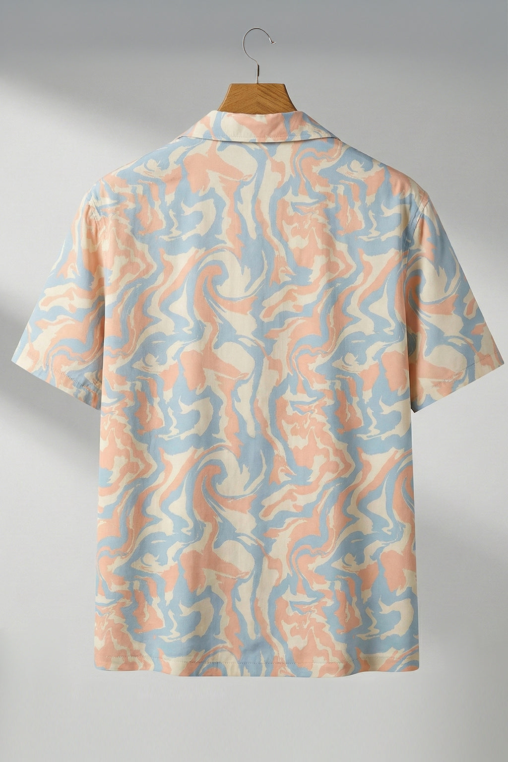 Desert Swirl Beige All Over Print Oversized Exclusive Shirt
