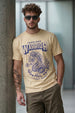 Warrior Swanwhite Regular Fit Printed T-shirt