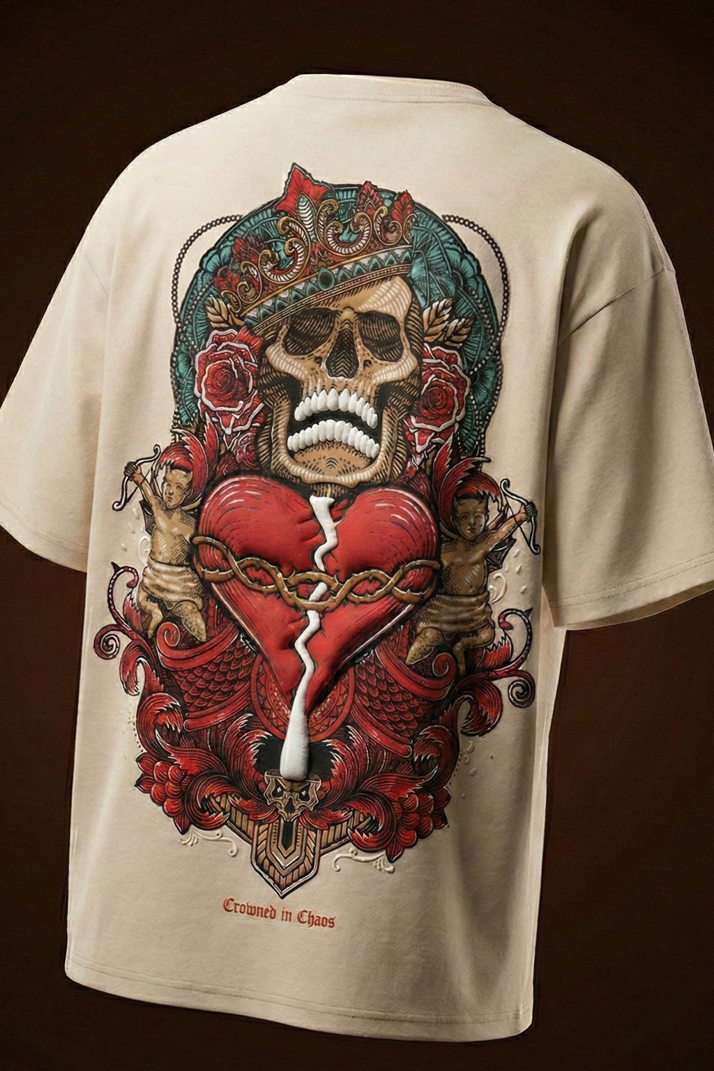 Chaos Swanwhite 3D Puff Print Exclusive T-shirt Supreme Edition