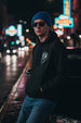 No Mercy Black Regular Fit Back Printed Hoodie