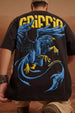 Griffin Black 3D Puff Print Exclusive T-shirt Supreme Edition