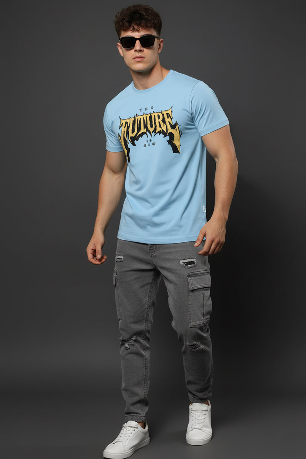 Future Dutch Canal Regular Fit Printed T-shirt