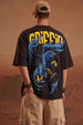 Griffin Black 3D Puff Print Exclusive T-shirt Supreme Edition