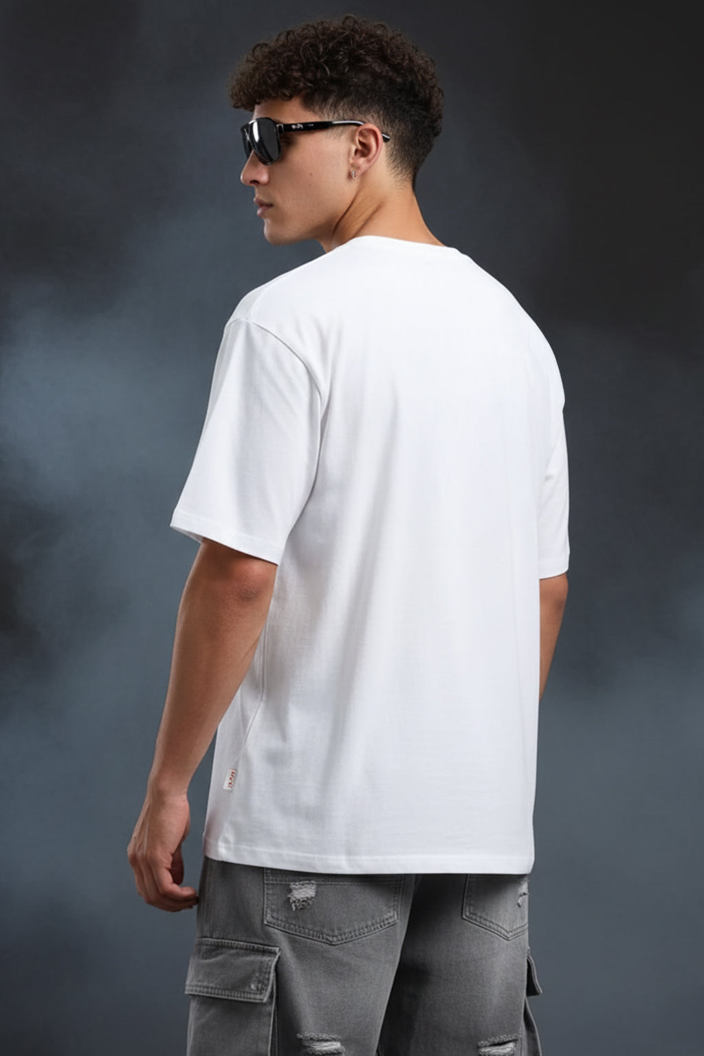 Hey Folks! Marvel Super Hero White Oversized Deadpool T-Shirt