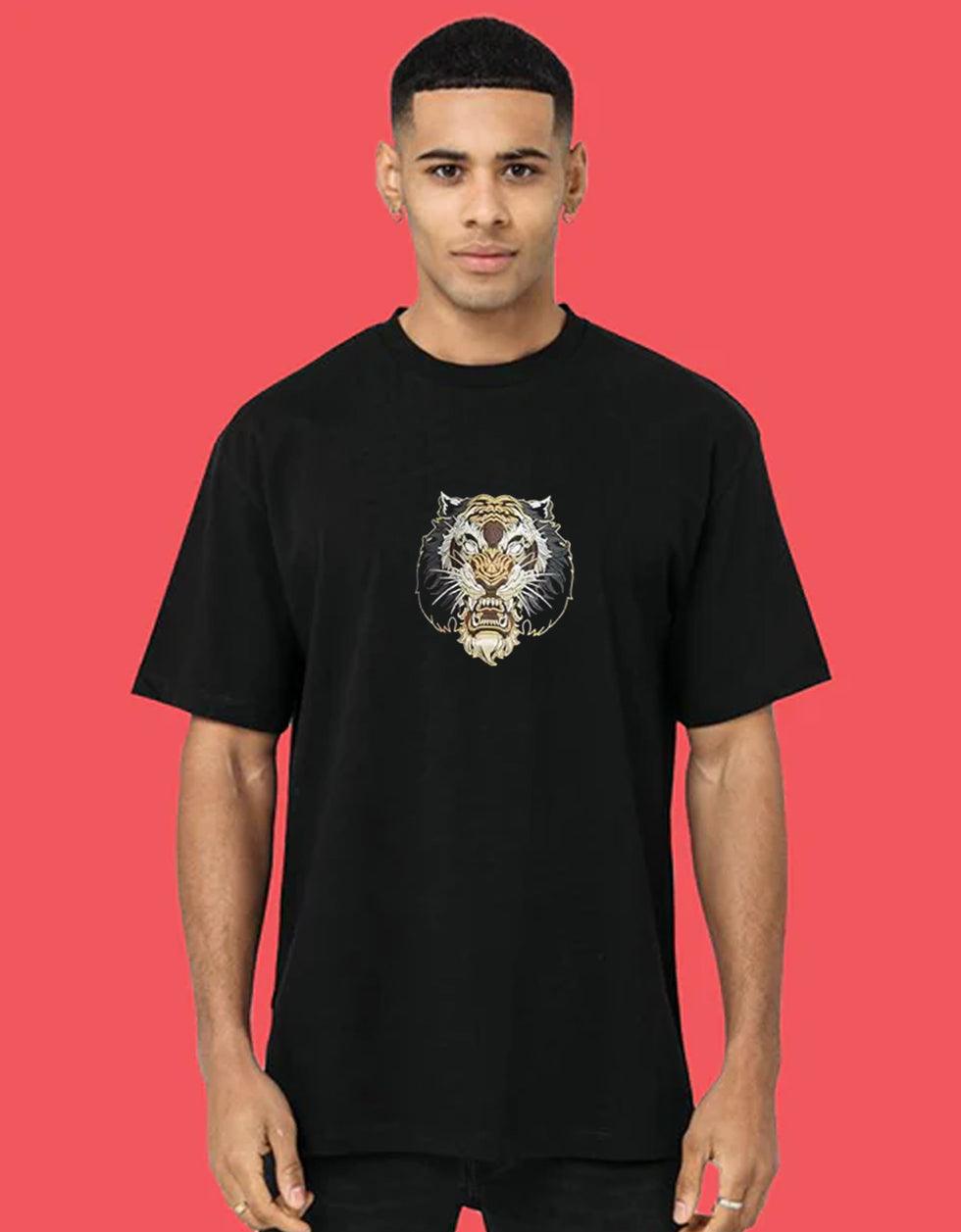 Beast Tiger Oversized T-Shirt Veirdo