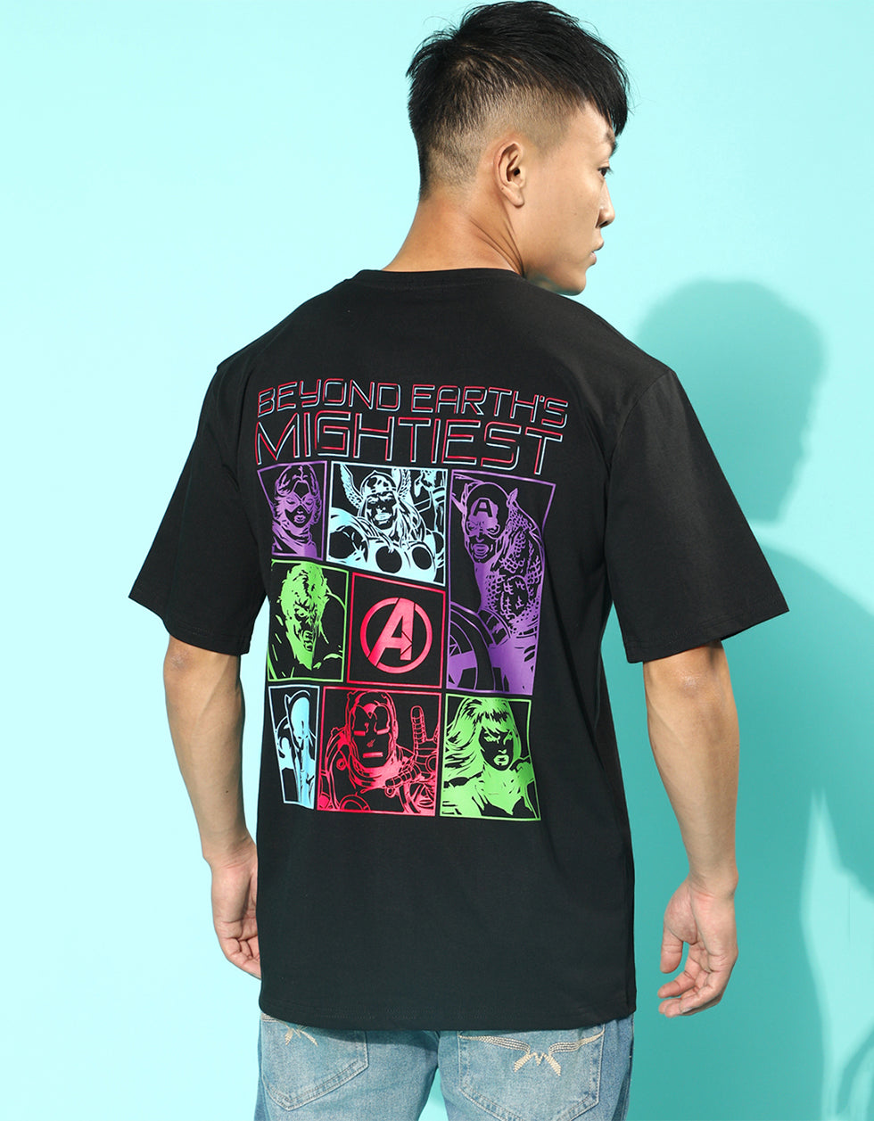 Black Avenger - Original Marvel Oversized T-Shirt Veirdo