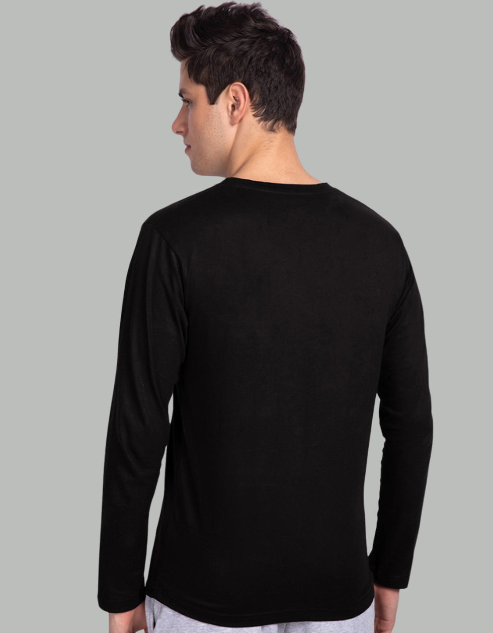 Black Ghost Full Sleeve Printed T-Shirt Veirdo