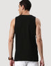Black Lion King Printed Gym Men's Vest Veirdo