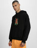 Bold Integrity: Men's Graphic Print Oversized Hooded Sweatshirt Veirdo