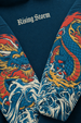 Dragon Blue Oversized Printed Exclusive Hoodie