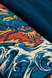 Dragon Blue Oversized Printed Exclusive Hoodie