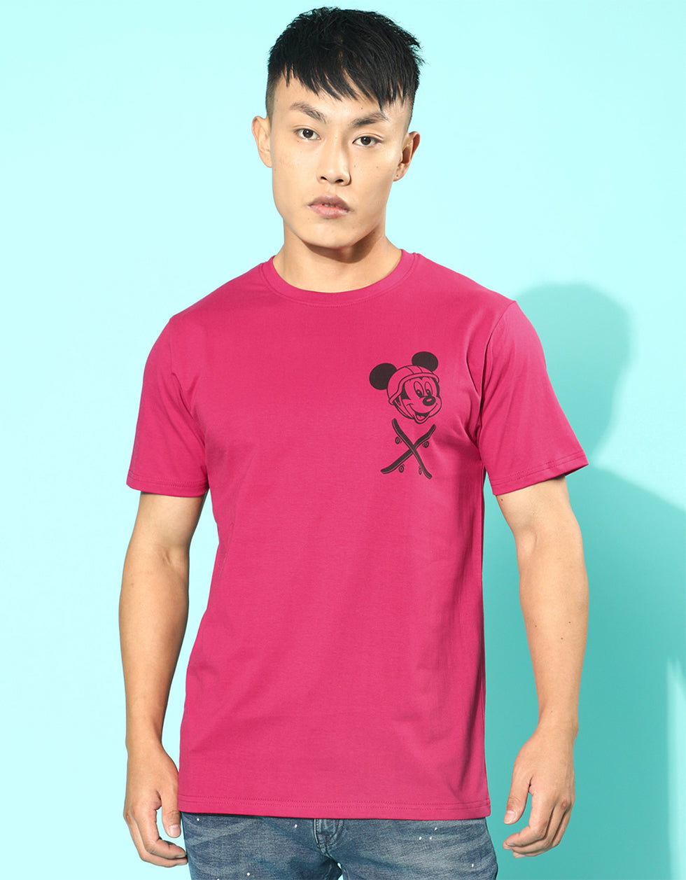 Disney Mickey & Mini - Original Disney Viva Magenta T-Shirt Veirdo