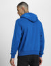 Everyday Comfort: Men's Blue Regular Solid Hoodie Veirdo