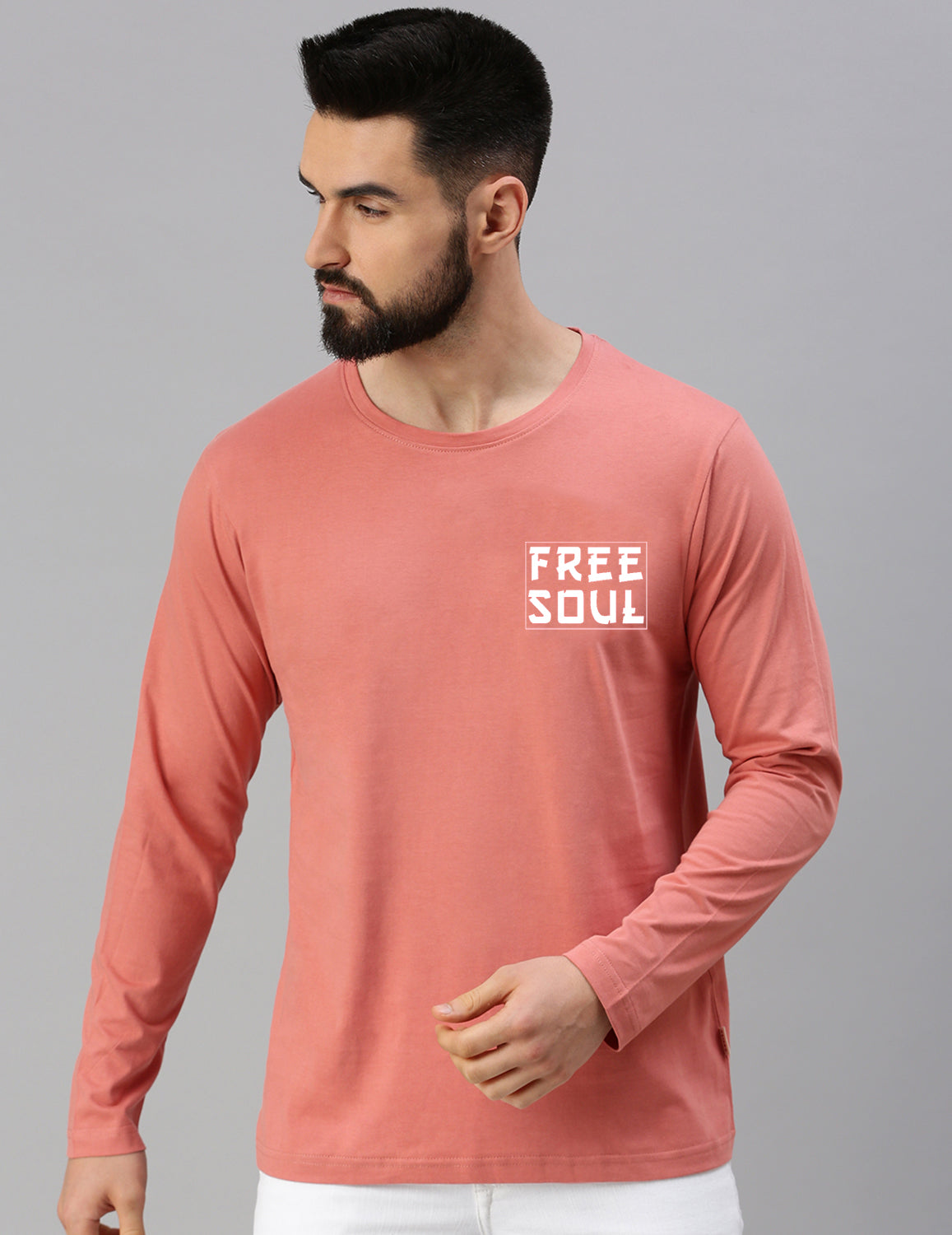 Free Soul Dragon Full Sleeve T-Shirt Veirdo