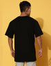 Good Things Black Drop Shoulder Oversized T-Shirt Veirdo