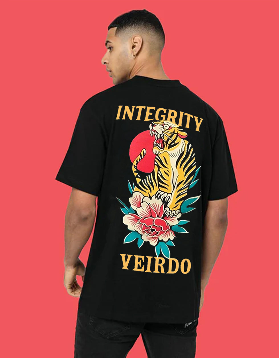 Integrity Drop Shoulder Oversized T-Shirt Veirdo