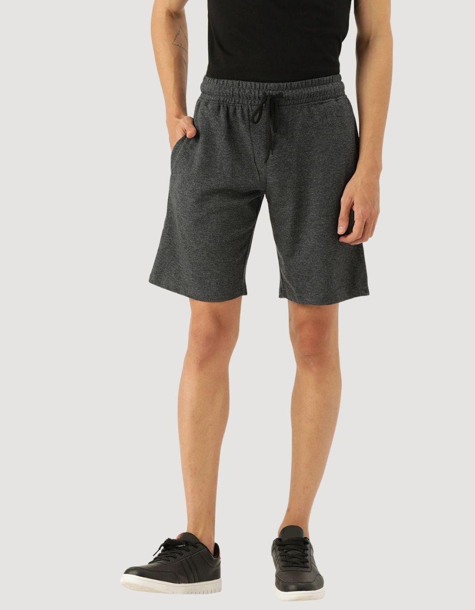 Melange Slim Fit Regular shorts Veirdo