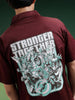Stronger Brown Oversized Printed Exclusive Shirt