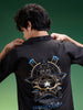 Captain America Black Oversized Printed Exclusive Shirt