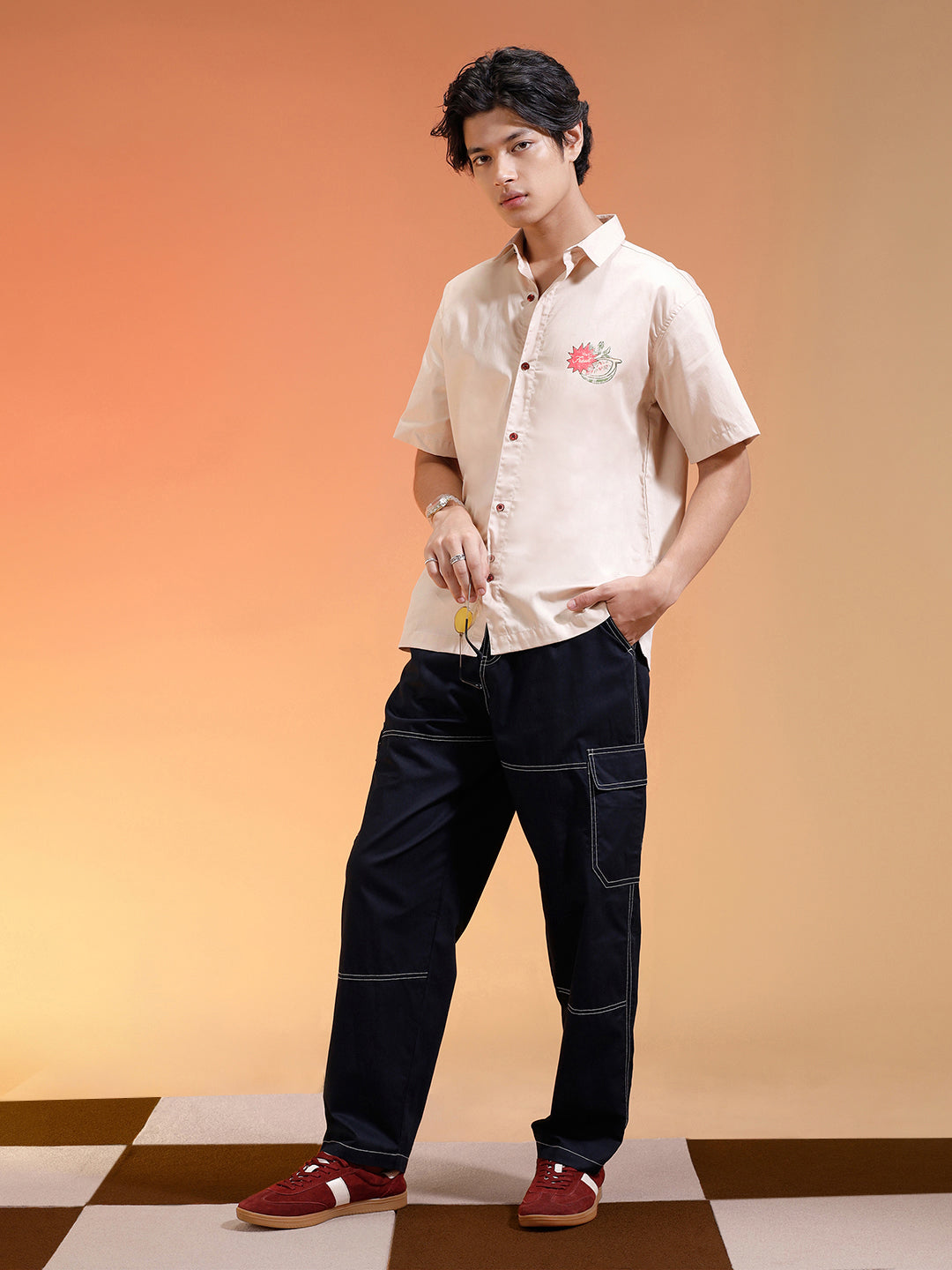 Organics Swanwhite Oversized Printed Exclusive Shirt