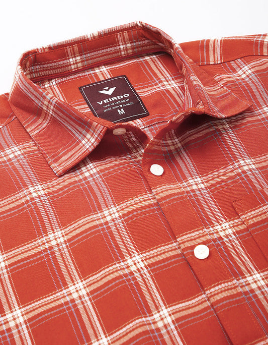 Men's Checked Pattern Men's Checked Shirts - Stylish & Versatile Collection - Veirdo