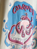 Conquer SwanWhite Oversized Puff Printed Exclusive T-shirt