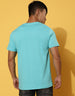 Regular Half Sleeve YUM Blue T-Shirt Veirdo