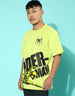 Spiderman Relaxed Fit - Original Marvel Lime Green Oversized Tee Veirdo