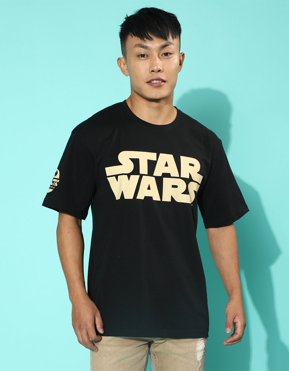 Starwars Hero - Original Starwars Black Oversized T-Shirt Veirdo