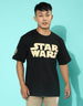Starwars Hero - Original Starwars Black Oversized T-Shirt Veirdo
