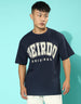 Veirdo Original Oversized Navy T-Shirt Veirdo