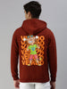Veirdo's Rust Mirage: Men's Printed Pullover Veirdo