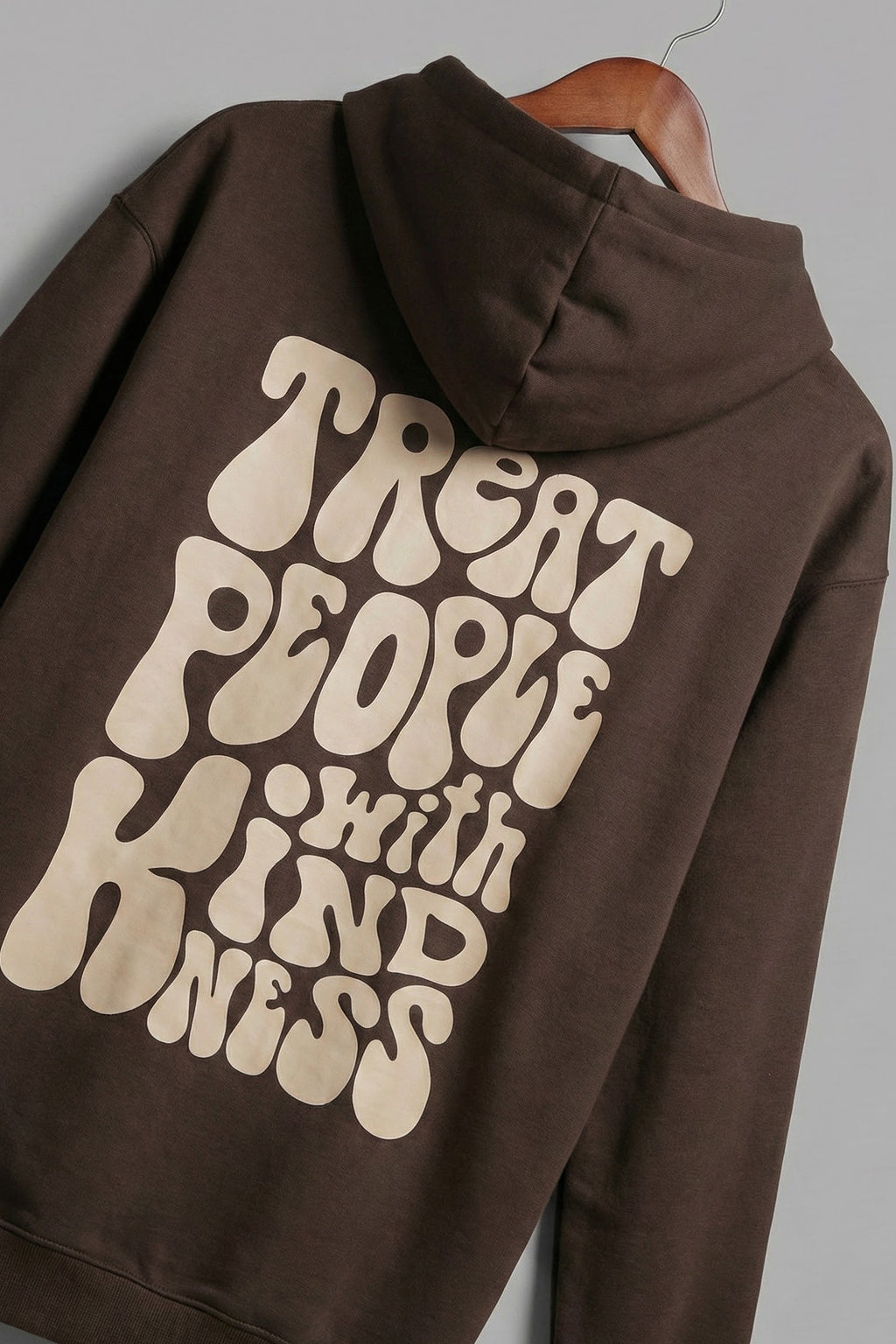 Brandy Bliss: Chic Brown Sun Men's Regular Fit Hoodie