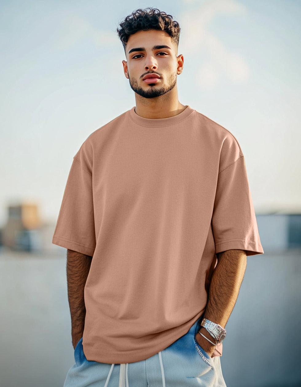 Cork Plain Oversized T-shirt