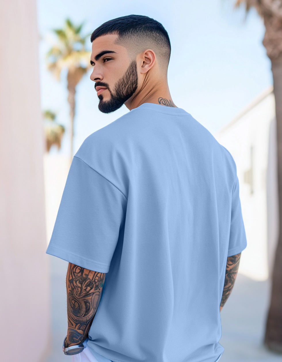 Dutchcanal Plain Oversized T-shirt