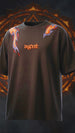 अग्नि Brown Puff Printed Exclusive T-shirt Epic Collection